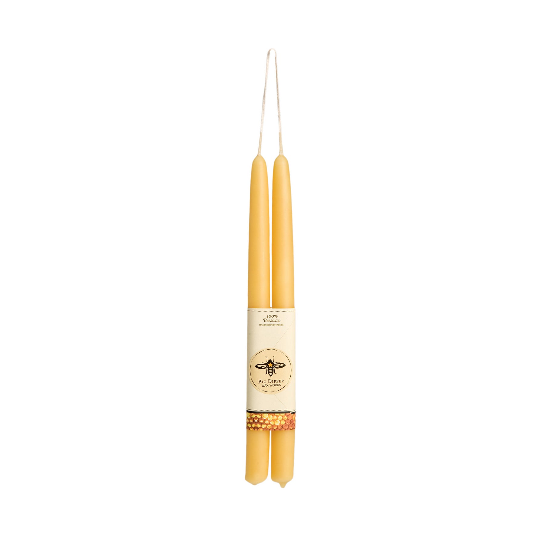 Standard Taper Candle in Natural Zoom Image 1