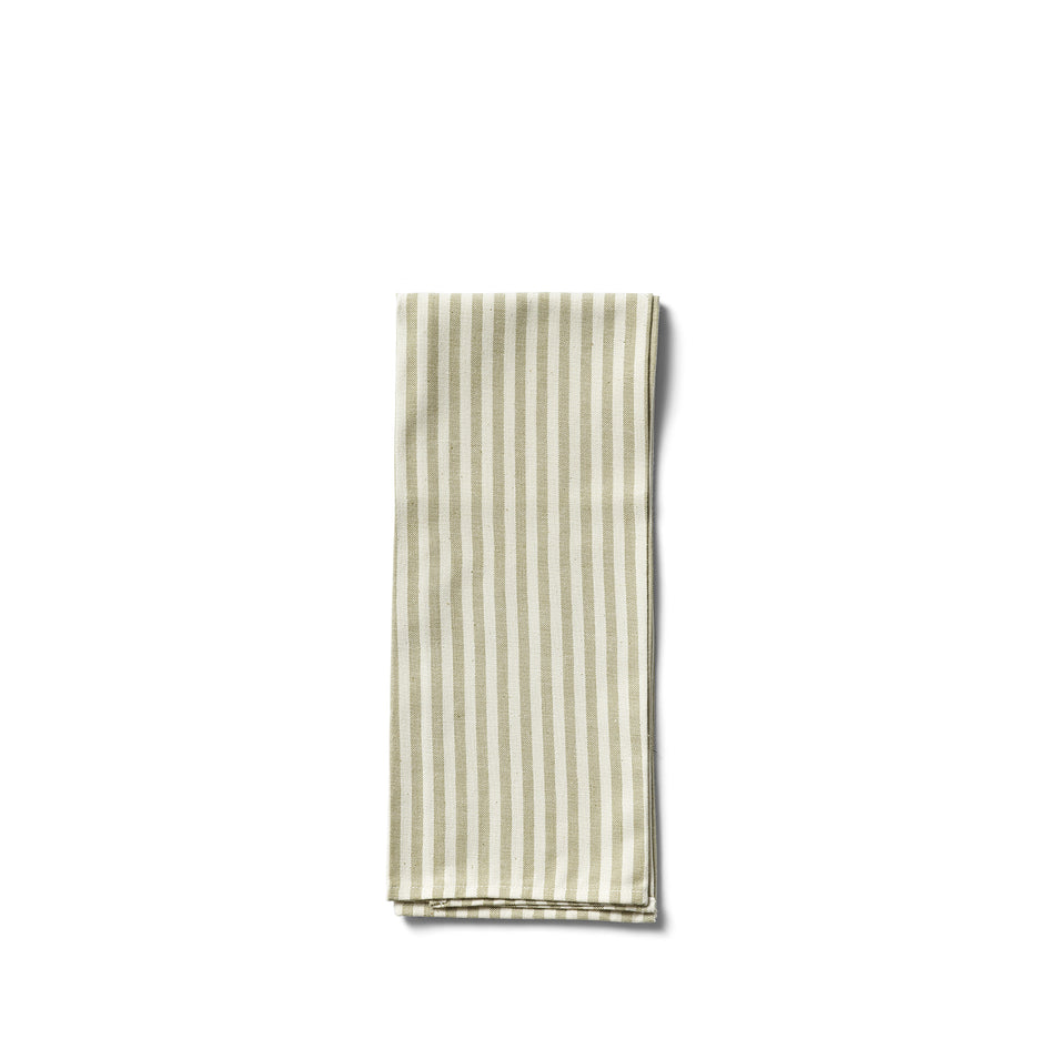 Organic Cotton Ticking Stripe Tea Towel Image 5